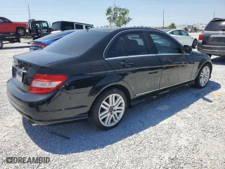 2008 Mercedes-Benz C-Class 3.0L Sport with VIN WDDGF54X58R038614, listed as a Copart auction lot 53324005 with 0 mi miles and Clean Title. Bid and sale history available at carsss.com. Image 3.