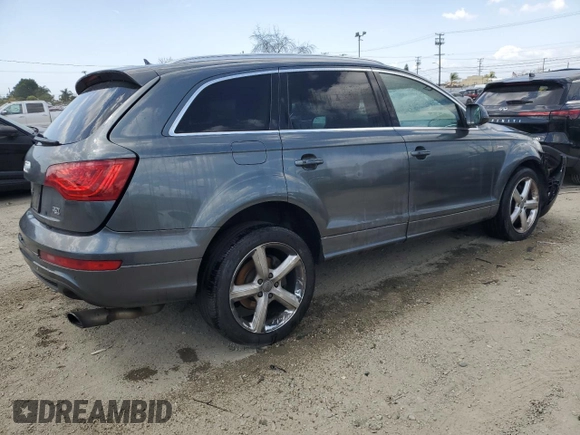 2015 Audi Q7 3.0T S line Prestige with VIN WA1DGAFE1FD023143, listed as a Copart auction lot 51624235 with 0 mi miles and Clean Title. Bid and sale history available at carsss.com. Image 3.