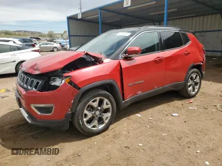 2021 Jeep Compass Limited z VIN 3C4NJDCB9MT604436, wystawiony jako Copart lot #54593975 z przebiegiem 94 612 mil mil oraz Szkoda całkowita • Salvage title. Historia ofert i sprzedaży dostępna na DreamBid. Obrazek 1.