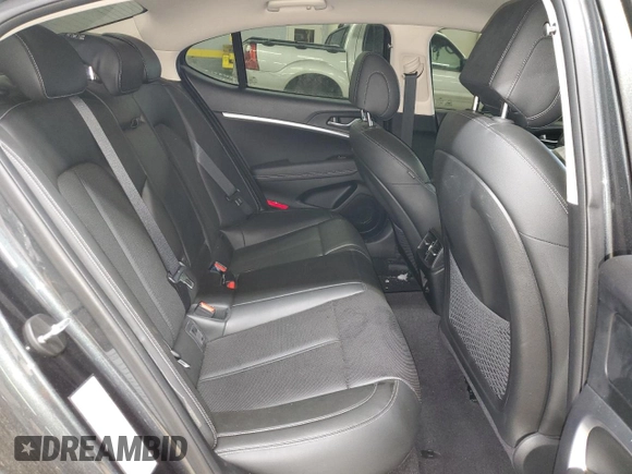 2022 Genesis G70 2.0T with VIN KMTG34TA1NU088981, listed as a Copart auction lot 88038865 with 29,407 mi miles and Salvage Title. Bid and sale history available at DreamBid. Image 10.