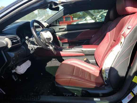 2018 Lexus RC 300 with VIN JTHHA5BC1J5008468, listed as a Copart auction lot 74018864 with 86,482 mi miles and Salvage title. Bid and sale history available at DreamBid. Image 7.