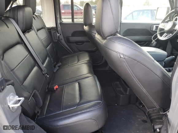 2022 Jeep Wrangler Unlimited Sahara with VIN 1C4HJXENXNW252596, listed as a Copart auction lot 45506975 with 33,009 mi miles and Salvage Title. Bid and sale history available at carsss.com. Image 11.