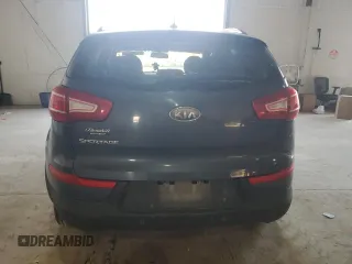 2012 Kia Sportage LX with VIN KNDPB3A25C7267964, listed as a Copart auction lot 47640285 with 188,724 mi miles and Salvage title. Bid and sale history available at DreamBid. Image 6.