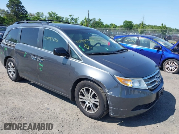 2011 Honda Odyssey EX с VIN 5FNRL5H46BB009440, выставлен на аукционе IAAI как лот 42399206 с пробегом 95 943 миль миль и . История ставок и продаж доступна на DreamBid. Изображение 1.