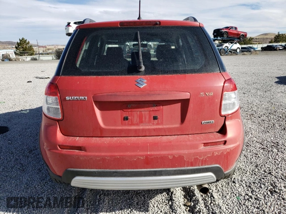 2007 Suzuki SX4 with VIN JS2YB413075103757, listed as a Copart auction lot 46466245 with 56,471 mi miles and Salvage Title. Bid and sale history available at carsss.com. Image 6.