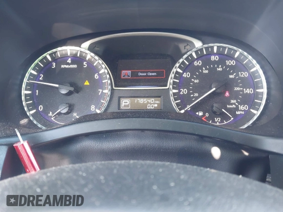 2014 Infiniti QX60 with VIN 5N1AL0MM9EC514942, listed as a IAAI auction lot 41807452 with 178,540 mi miles and . Bid and sale history available at DreamBid. Image 7.
