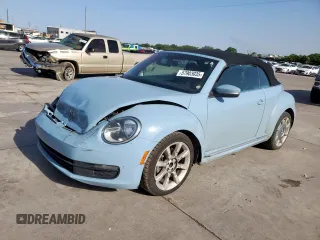 2013 Volkswagen Beetle 2.5L w/Sound/Nav с VIN 3VW5P7AT1DM826892, выставлен на аукционе Copart как лот 57903035 с пробегом 97 188 миль миль и Чистый • Clean title. История ставок и продаж доступна на DreamBid. Изображение 1.