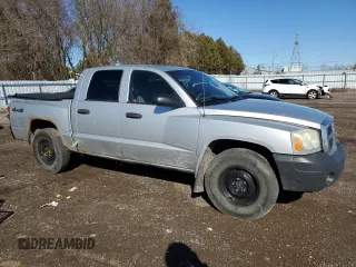 2006 Dodge Dakota ST with VIN 1D7HW28K56S518482, listed as a Copart auction lot 47699645 with 249,397 mi miles and Clean Title. Bid and sale history available at DreamBid. Image 4.