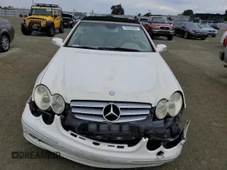 2005 Mercedes-Benz CLK 320 with VIN WDBTK65G95T044664, listed as a Copart auction lot 76533454 with 127,431 mi miles and Salvage Title. Bid and sale history available at DreamBid. Image 5.