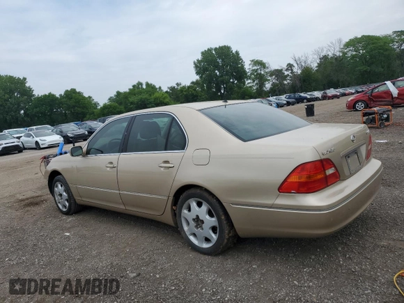 2003 Lexus LS 430 z VIN JTHBN30F130118450, wystawiony jako Copart lot #59580055 z przebiegiem 197 022 mil mil oraz Czysty tytuł • Clean title. Historia ofert i sprzedaży dostępna na DreamBid. Obrazek 2.