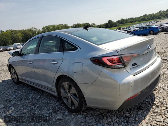 2017 Hyundai Sonata Hybrid Limited with VIN KMHE34L1XHA054805, listed as a Copart auction lot 63277533 with 117,229 mi miles. Bid and sale history available at carsss.com. Image 2.