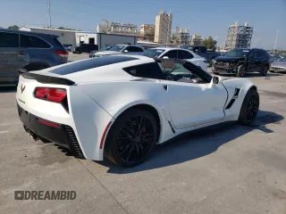 2019 Chevrolet Corvette Grand Sport 1LT with VIN 1G1YW2D74K5113002, listed as a Copart auction lot 75448024 with Not provided miles and Salvage title. Bid and sale history available at DreamBid. Image 3.