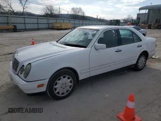 1998 Mercedes-Benz E-Class with VIN WDBJF65F4WA665505, listed as a Copart auction lot 42311695 with 389,016 mi miles and Salvage Title. Bid and sale history available at carsss.com. Image 1.