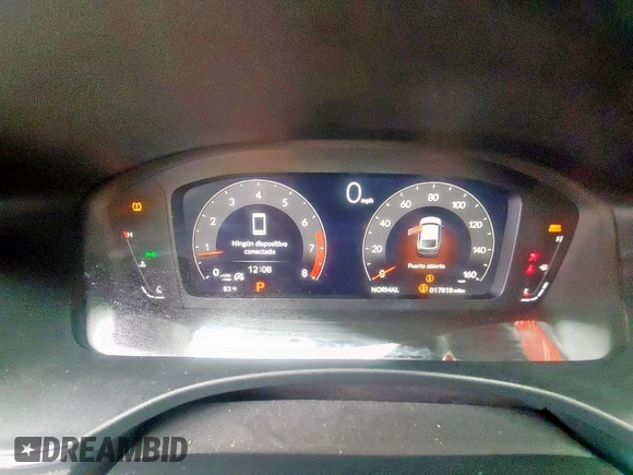 2023 Acura Integra Technology with VIN 19UDE4H64PA012242, listed as a Copart auction lot 55885565 with 17,818 mi miles and Clean Title. Bid and sale history available at DreamBid. Image 8.