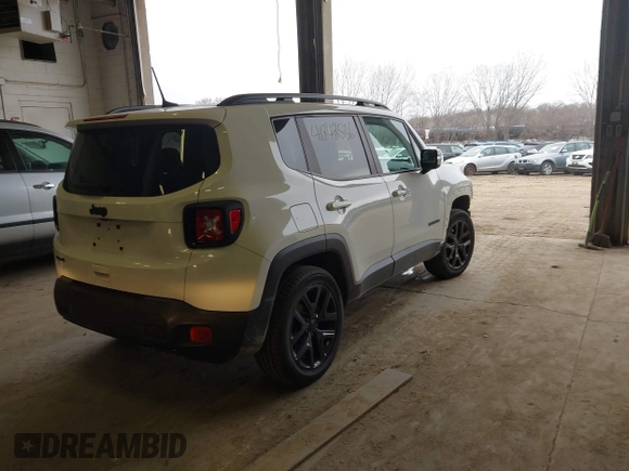 2018 Jeep Renegade Latitude with VIN ZACCJBBB9JPH50996, listed as a IAAI auction lot 41848536 with 103,548 mi miles and . Bid and sale history available at DreamBid. Image 4.