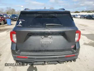 2020 Ford Explorer ST with VIN 1FM5K8GC2LGC22299, listed as a Copart auction lot 43443955 with 91,481 mi miles and Salvage Title. Bid and sale history available at DreamBid. Image 6.