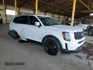 2022 Kia Telluride SX with VIN 5XYP5DHC4NG289407, listed as a Copart auction lot 52576465 with 27,139 mi miles and Salvage Title. Bid and sale history available at DreamBid. Image 4.