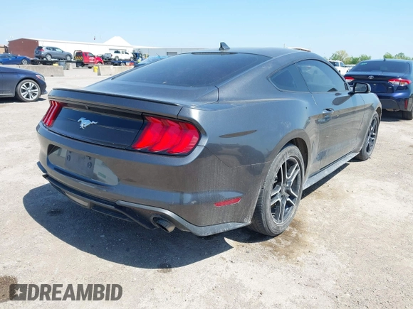 2020 Ford Mustang EcoBoost with VIN 1FA6P8TH1L5178731, listed as a IAAI auction lot 41966650 with 46,662 mi miles and . Bid and sale history available at DreamBid. Image 4.