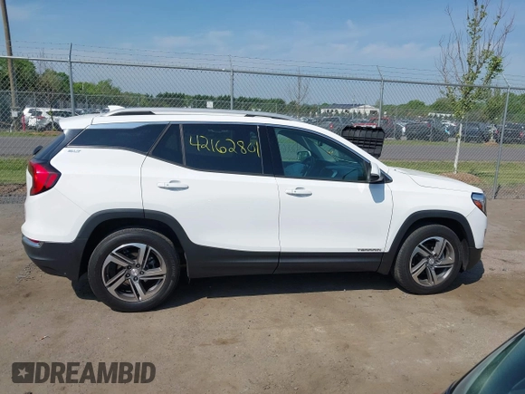2020 GMC Terrain SLT with VIN 3GKALPEV4LL192365, listed as a IAAI auction lot 42162801 with 104,220 mi miles and . Bid and sale history available at DreamBid. Image 14.