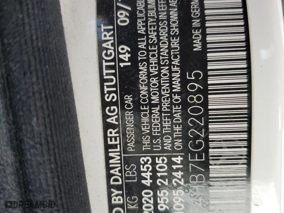 2014 Mercedes-Benz C-Class C 250 Sport with VIN WDDGF4HB7EG220895, listed as a Copart auction lot 45763095 with NaN miles and Salvage Title. Bid and sale history available at carsss.com. Image 14.