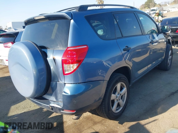 2007 Toyota RAV4 with VIN JTMZK33V375008665, listed as a IAAI auction lot 41353710 with 172,830 mi miles. Bid and sale history available at carsss.com. Image 4.