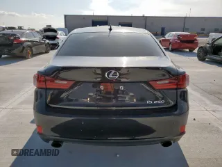 2014 Lexus IS 250 with VIN JTHBF1D27E5031814, listed as a Copart auction lot 58411275 with 134,491 mi miles and Salvage title. Bid and sale history available at DreamBid. Image 6.