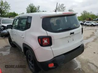 2017 Jeep Renegade Sport с VIN ZACCJAAB0HPF88939, выставлен на аукционе Copart как лот 53102384 с пробегом 58 563 миль миль и Списание • Salvage title. История ставок и продаж доступна на DreamBid. Изображение 2.