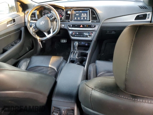 2018 Hyundai Sonata SEL with VIN 5NPE34AFXJH704704, listed as a Copart auction lot 48059695 with 79,754 mi miles and Salvage Title. Bid and sale history available at DreamBid. Image 8.