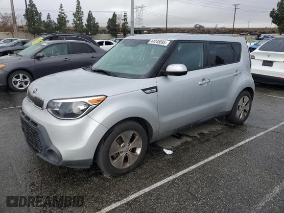 2016 Kia Soul with VIN KNDJN2A28G7853829, listed as a Copart auction lot 44245895 with 104,062 mi miles and Clean Title. Bid and sale history available at carsss.com. Image 1.