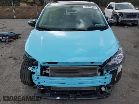 2022 Chevrolet Spark 1LT with VIN KL8CD6SA1NC034876, listed as a Copart auction lot 48070885 with 18,388 mi miles and Salvage Title. Bid and sale history available at carsss.com. Image 5.