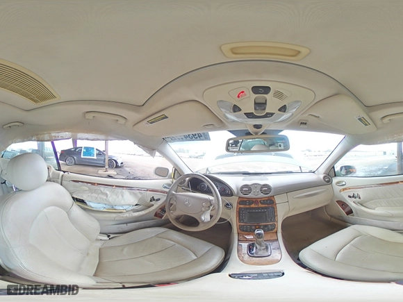 2003 Mercedes-Benz CLK-Class 3.2L with VIN WDBTJ65J93F042522, listed as a Copart auction lot 49341725 with 217,646 mi miles and Salvage Title. Bid and sale history available at carsss.com. Image 13.