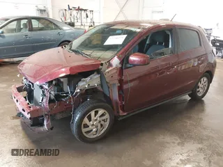 2021 Mitsubishi Mirage ES z VIN ML32AUHJXMH002228, wystawiony jako IAAI lot #42236221 z przebiegiem 43 383 mil mil oraz . Historia ofert i sprzedaży dostępna na DreamBid. Obrazek 2.