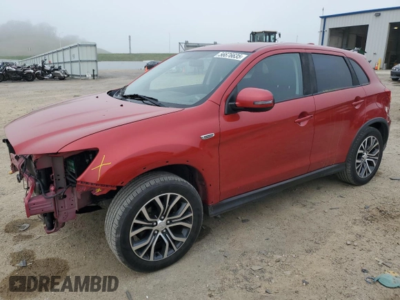 2018 Mitsubishi Outlander ES z VIN JA4AP3AU6JZ029934, wystawiony jako Copart lot #56676635 z przebiegiem 77 354 mil mil oraz Czysty tytuł • Clean title. Historia ofert i sprzedaży dostępna na DreamBid. Obrazek 1.