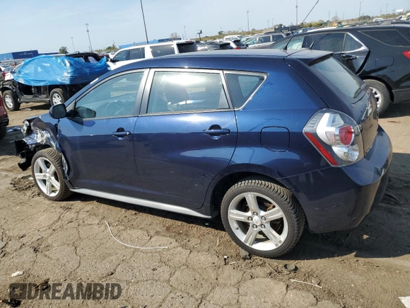 2009 Pontiac Vibe w/1SB with VIN 5Y2SP67029Z464784, listed as a Copart auction lot 75817904 with 117,560 mi miles and Clean Title. Bid and sale history available at carsss.com. Image 2.
