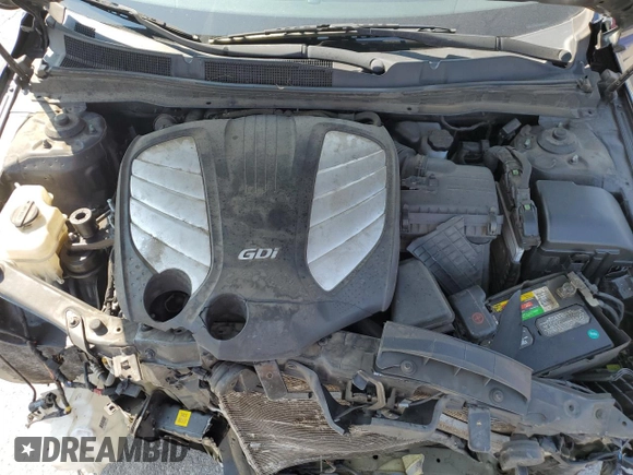 2015 Kia Cadenza Premium with VIN KNALN4D72F5174254, listed as a Copart auction lot 72130824 with 103,220 mi miles and Salvage Title. Bid and sale history available at carsss.com. Image 12.