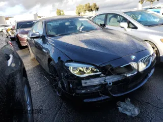 2017 BMW 6 Series 650i with VIN WBA6D4C56HD977660, listed as a Copart auction lot 80776993 with 85,963 mi miles. Bid and sale history available at carsss.com. Image 4.