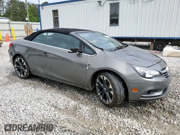 2017 Buick Cascada Premium with VIN W04WH3N5XHG108969, listed as a Copart auction lot 54381395 with 93,726 mi miles and Salvage title. Bid and sale history available at DreamBid. Image 4.