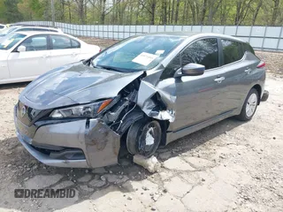 2023 Nissan LEAF S z VIN 1N4AZ1BV8PC562204, wystawiony jako IAAI lot #41971493 z przebiegiem 9445 mil mil oraz . Historia ofert i sprzedaży dostępna na DreamBid. Obrazek 2.