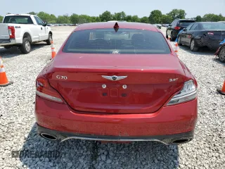 2019 Genesis G70 Advanced z VIN KMTG34LE0KU024820, wystawiony jako Copart lot #58488615 z przebiegiem 81 576 mil mil oraz Szkoda całkowita • Salvage title. Historia ofert i sprzedaży dostępna na DreamBid. Obrazek 6.