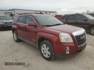 2012 GMC Terrain SLE-2 with VIN 2GKALSEK2C6300320, listed as a Copart auction lot 50974945 with 127,001 mi miles and Salvage Title. Bid and sale history available at DreamBid. Image 4.