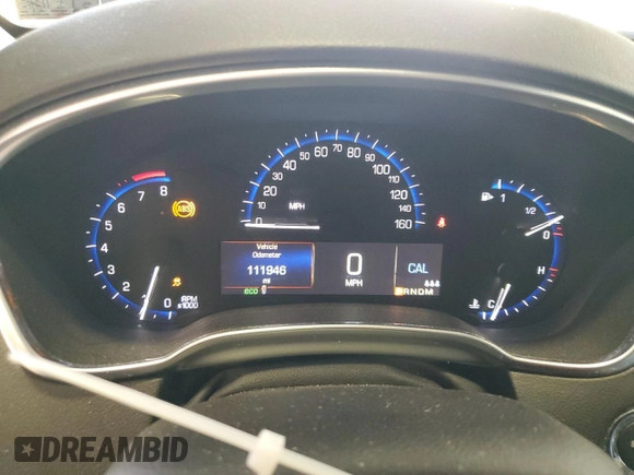 2015 Cadillac SRX Luxury Collection with VIN 3GYFNEE36FS520937, listed as a Copart auction lot 53183495 with 111,946 mi miles and Salvage Title. Bid and sale history available at carsss.com. Image 9.