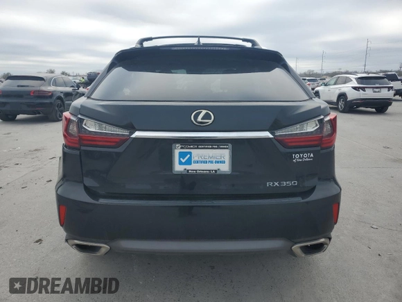 2016 Lexus RX 350 with VIN 2T2ZZMCA1GC023145, listed as a Copart auction lot 45554205 with 144,755 mi miles and Salvage title. Bid and sale history available at DreamBid. Image 6.