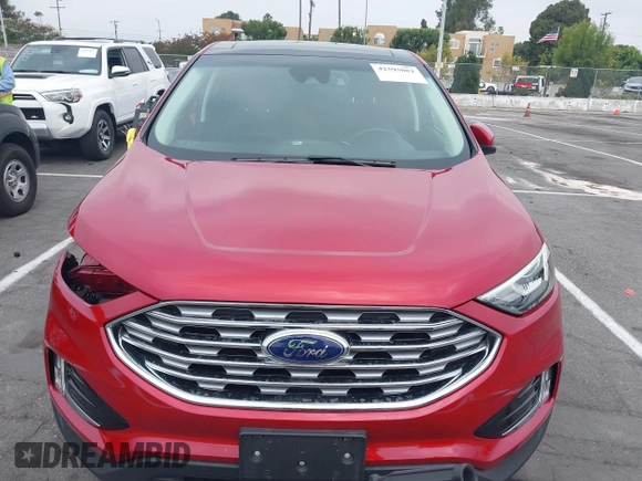 2020 Ford Edge SEL with VIN 2FMPK3J96LBA27824, listed as a IAAI auction lot 42595082 with 42,493 mi miles and . Bid and sale history available at DreamBid. Image 13.
