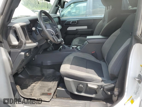 2022 Ford Bronco with VIN 1FMDE5AHXNLB04386, listed as a Copart auction lot 51952215 with 36,839 mi miles and Salvage title. Bid and sale history available at DreamBid. Image 7.