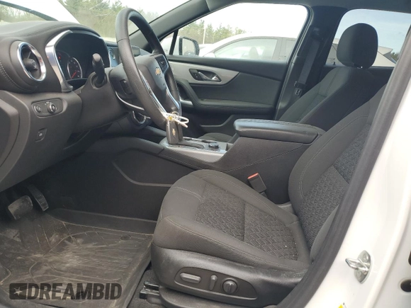 2022 Chevrolet Blazer LT with VIN 3GNKBHR49NS113055, listed as a Copart auction lot 54768725 with 51,151 mi miles and Salvage title. Bid and sale history available at DreamBid. Image 7.