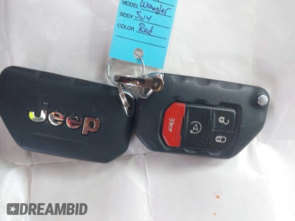 2020 Jeep Wrangler Unlimited Freedom with VIN 1C4HJXDG5LW282721, listed as a IAAI auction lot 42268956 with 47,245 mi miles and . Bid and sale history available at DreamBid. Image 11.