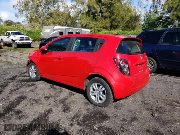 2014 Chevrolet Sonic LT with VIN 1G1JC6SB8E4113247, listed as a Copart auction lot 71684214 with 0 mi miles and Salvage Title. Bid and sale history available at carsss.com. Image 2.
