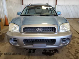 2004 Hyundai Santa Fe with VIN KM8SB12B04U690964, listed as a Copart auction lot 76815354 with 121,312 mi miles and Salvage Title. Bid and sale history available at carsss.com. Image 5.