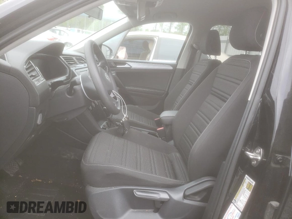 2022 Volkswagen Tiguan S with VIN 3VV0B7AX3NM076297, listed as a Copart auction lot 52021495 with 30,212 mi miles and Salvage title. Bid and sale history available at DreamBid. Image 7.