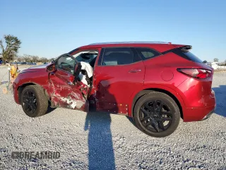 2020 Chevrolet Blazer Premier with VIN 3GNKBFRS5LS589769, listed as a Copart auction lot 87609735 with 53,384 mi miles and Salvage title. Bid and sale history available at DreamBid. Image 2.